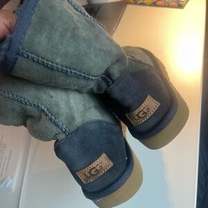 UGG Blue and Tan Boots